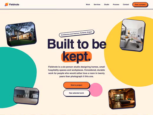 thinkany design built Playful Toybox inspired design demo